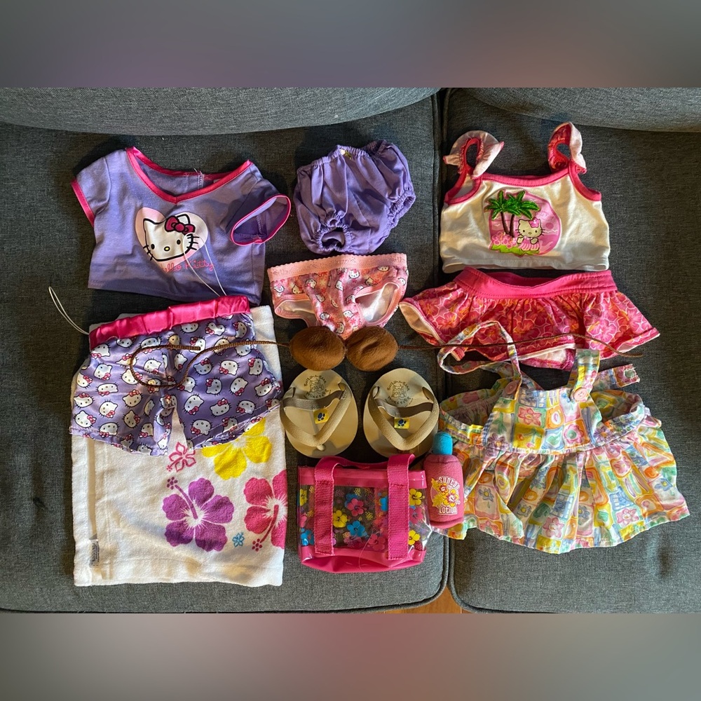 Hello Kitty Build-A-Bear Clothing and Accessories